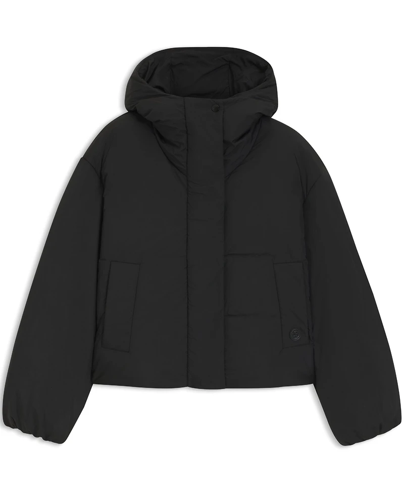 Boss by Hugo Women's Crinkle Fabric Regular-Fit Jacket