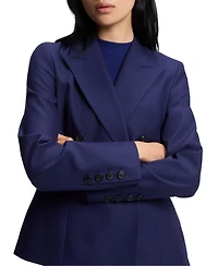 Boss by Hugo Women's Virgin-Wool Twill Slim-Fit Blazer