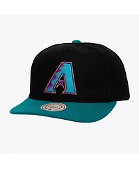 Mitchell & Ness Men's and Women's Black Arizona Diamondbacks Vintage Fit Melton Wool Adjustable Hat