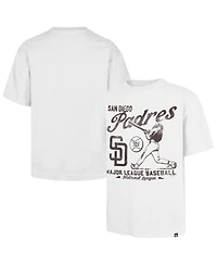 '47 Brand Men's White San Diego Padres Regional Batter Foundation T-Shirt
