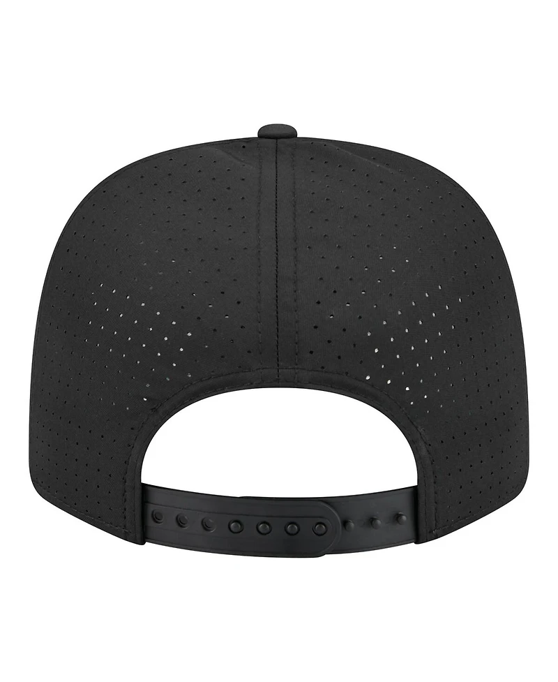 New Era Men's Black Detroit Tigers Circle 9SEVENTY Adjustable Hat