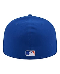 New Era Men's Royal York Mets City Patch 59FIFTY Fitted Hat