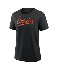 Nike Women's Pete Alonso Black Baltimore Orioles Name Number T-Shirt