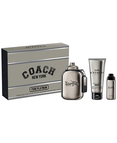 Coach 3-Pc. Pure Platinum Eau de Parfum Spray Gift Set