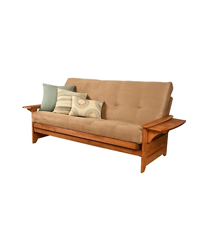 Kodiak Phoenix Frame-Barbados Finish-Suede Peat Mattress