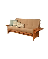 Kodiak Phoenix Frame-Barbados Finish-Suede Peat Mattress