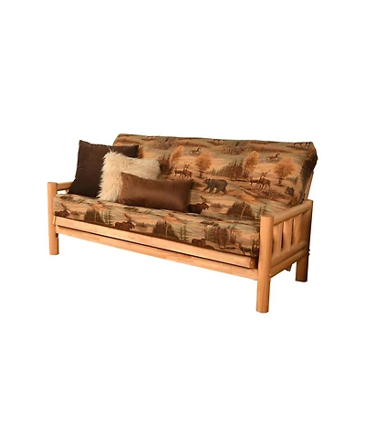 Kodiak Lodge Frame-Natural Finish-Canadian Mattress