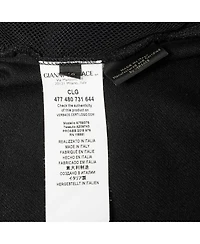 Pre-Owned Versace Men's Velvet Zip Up Medusa Hoodie