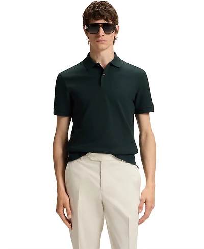 Boss by Hugo Men's Cotton Regular-Fit Polo Shirt