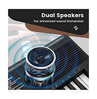 Hongge 61 Key Electric Portable Digital Keyboard Piano for Beginner