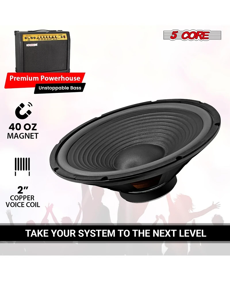 5 Core 450W 4 Ohm Guitar Speaker Replacement