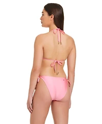 Red Carter Women's Spring Break Floral Classic V-Neck Bikini Top