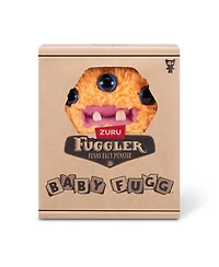Fuggler Zuru Baby Fug Reek-o Orange Funny Ugly Monster Plush Toy 3.5 Inch