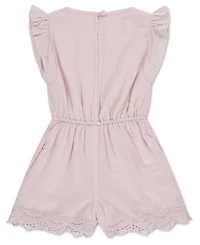 abercrombie kids Girls' Flutter Sleeve Eyelet Romper