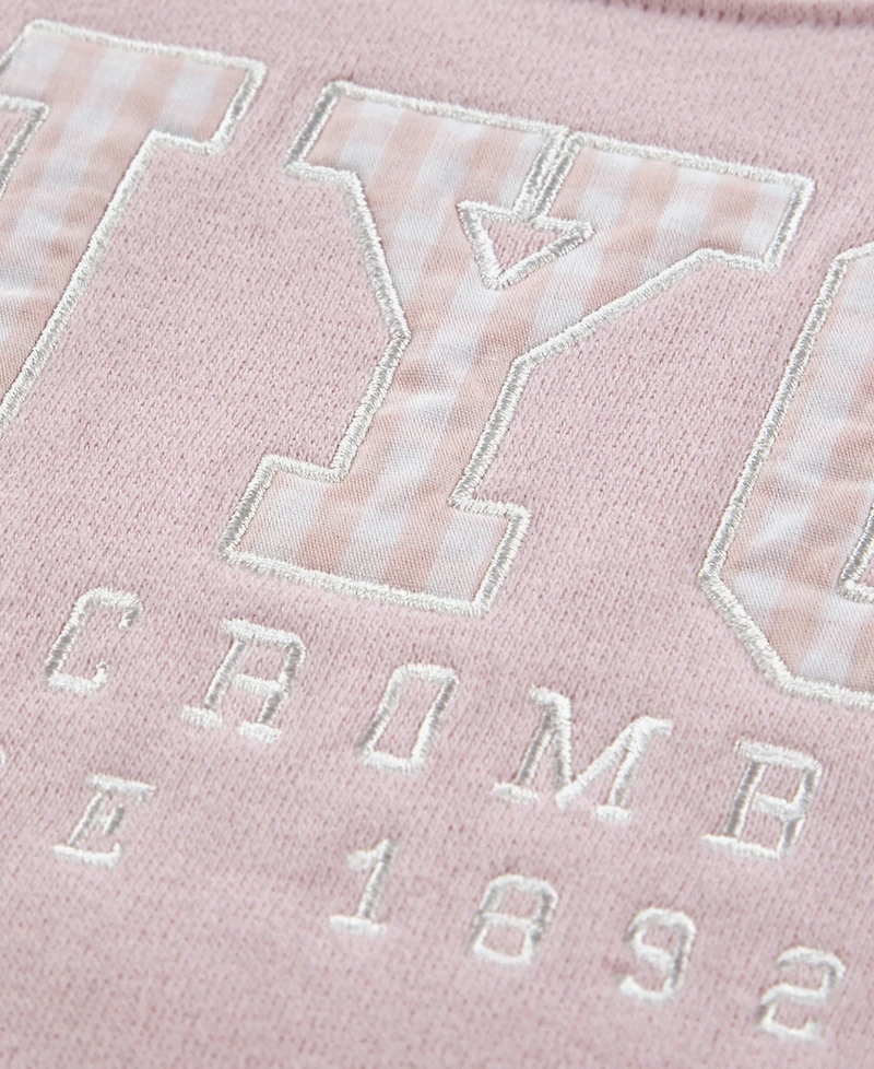 abercrombie kids Girls' Crewneck Sweatshirt and Skort, 2-Piece Set