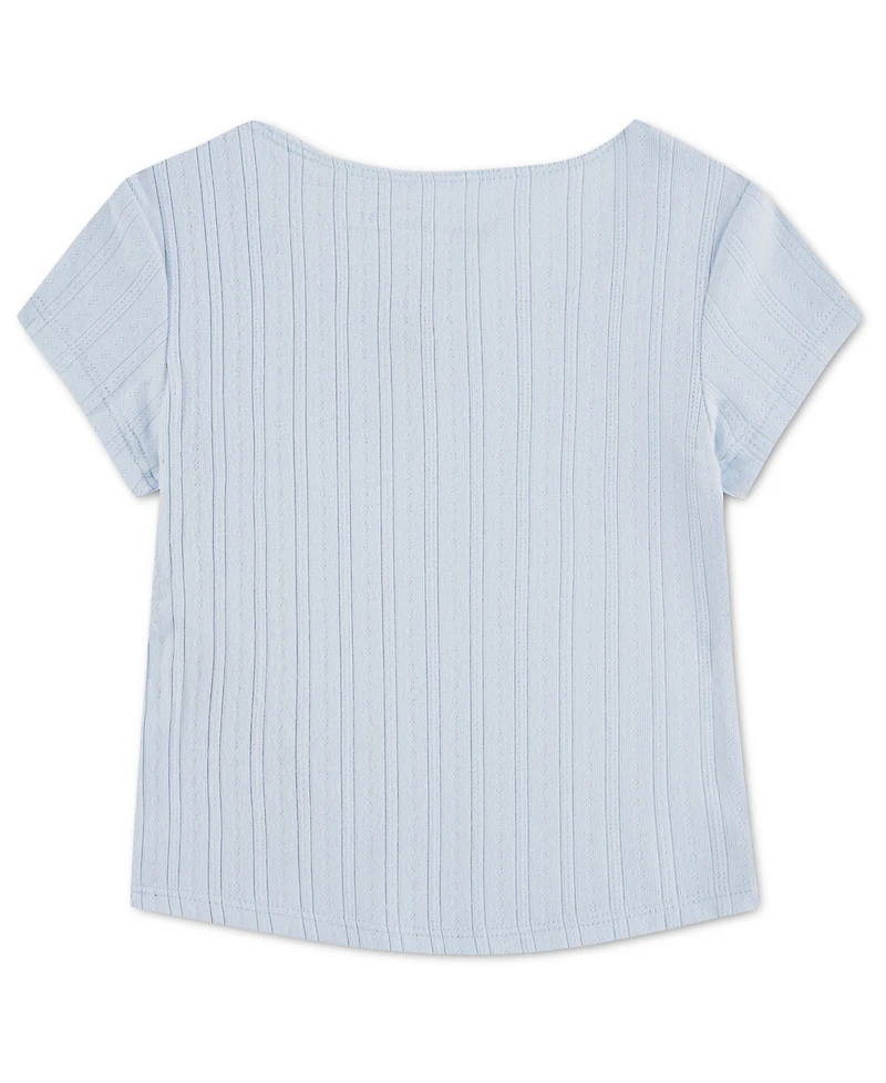 abercrombie kids Girls' Scoop Neck T-shirt