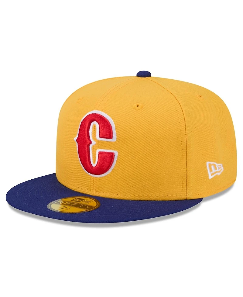 New Era Men's Yellow/Blue Colombia Baseball 2026 World Classic 59FIFTY Fitted Hat