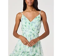 Astr the Label Women's Ayanna Ruffle Tiered Dress