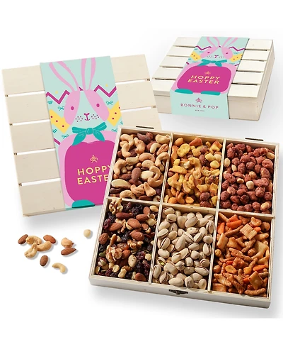 Bonnie & Pop Easter Nut Crate, 6 sections