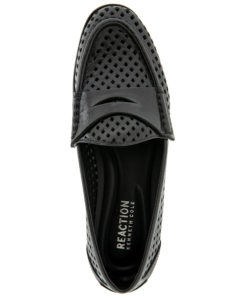 Kenneth Cole Reaction Women's Zoila Perf Penny Loafers
