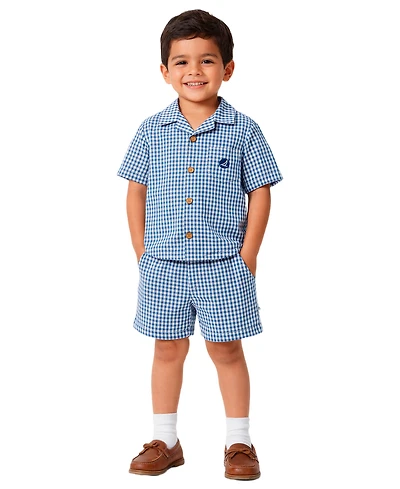 Sperry Baby Boys' Button-Down Shirt and Shorts, 2-Piece Set