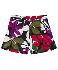 Lauren Ralph Women's Printed Swim Shirt and Shorts, 2-Pc. Set