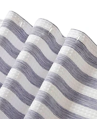 Madison Park Ariana Ombre Waffle Shower Curtain, 72" x