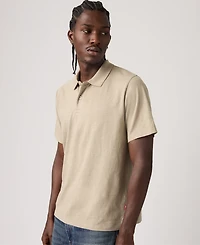 Levi's Men's Merritt Striped Collared Polo Shirt