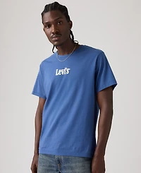 Levi's Men's Relaxed Fit Box Tab Logo Crewneck T-shirt