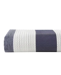 Madison Park Ariana Ombre Waffle Shower Curtain, 72" x