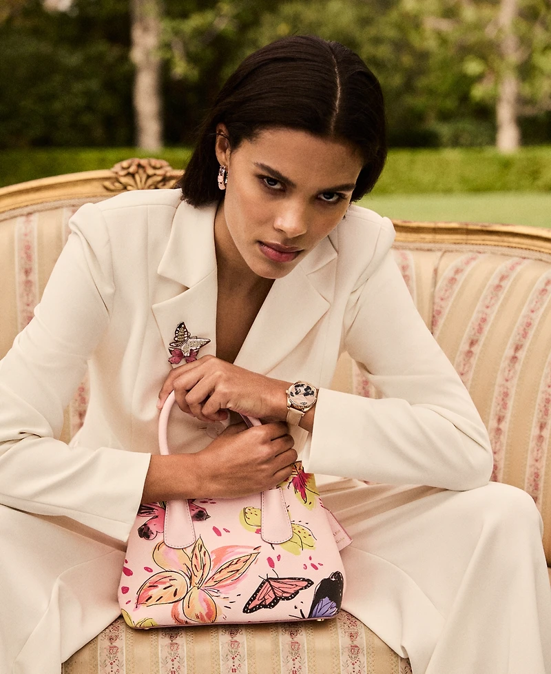 Anne Klein Women's Notch-Lapel Three-Button Blazer