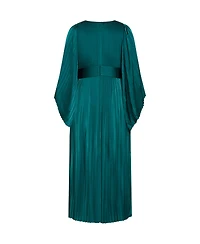 City Chic Women's Plus Carmina Pleat Maxi Dress