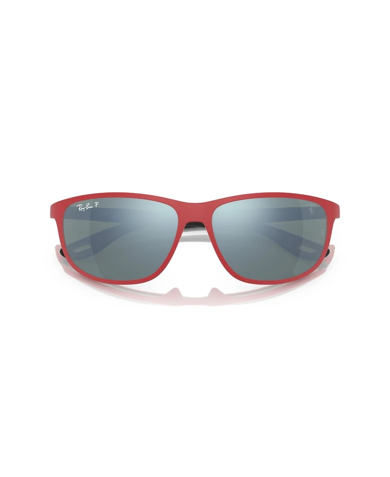 Ray-Ban Unisex Scuderia Ferrari Collection Polarized Sunglasses, RB4394M