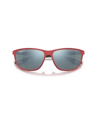 Ray-Ban Unisex Scuderia Ferrari Collection Polarized Sunglasses, RB4394M