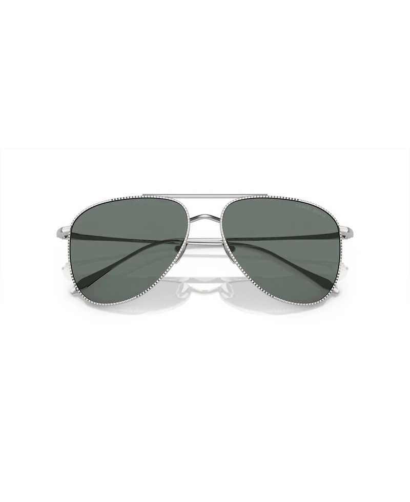 Giorgio Armani Women's Pilot Sunglasses, AR6152