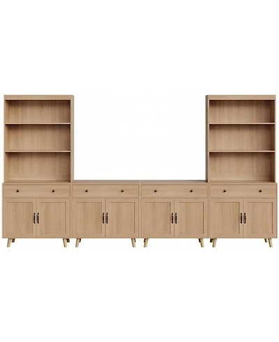 gaomon Storage Cabinet with Shelves and Drawers