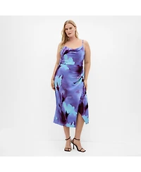 City Chic Women's Mariana Print Midi Dress