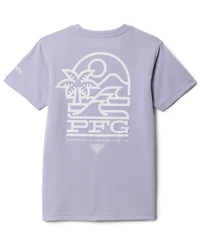 Columbia Girls' 7-16 Palm Waves Short-Sleeve T-Shirt