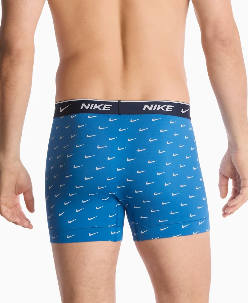Nike Mens 3-Pack Dri-fit Essential Cotton Stretch Trunks Underwear