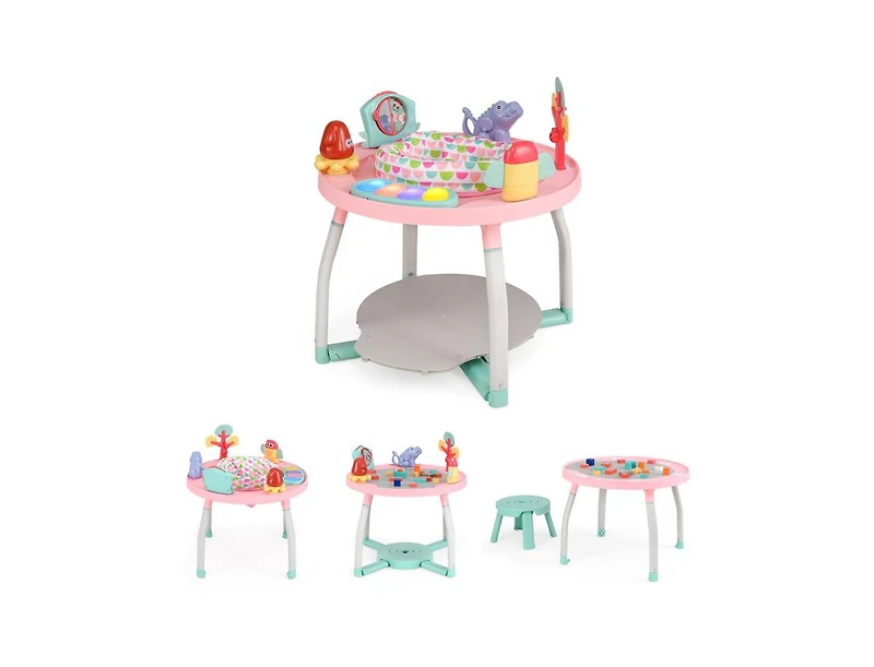 Slickblue Toddler 5-in-1 Baby Activity Center with Bounce Seat & Toys