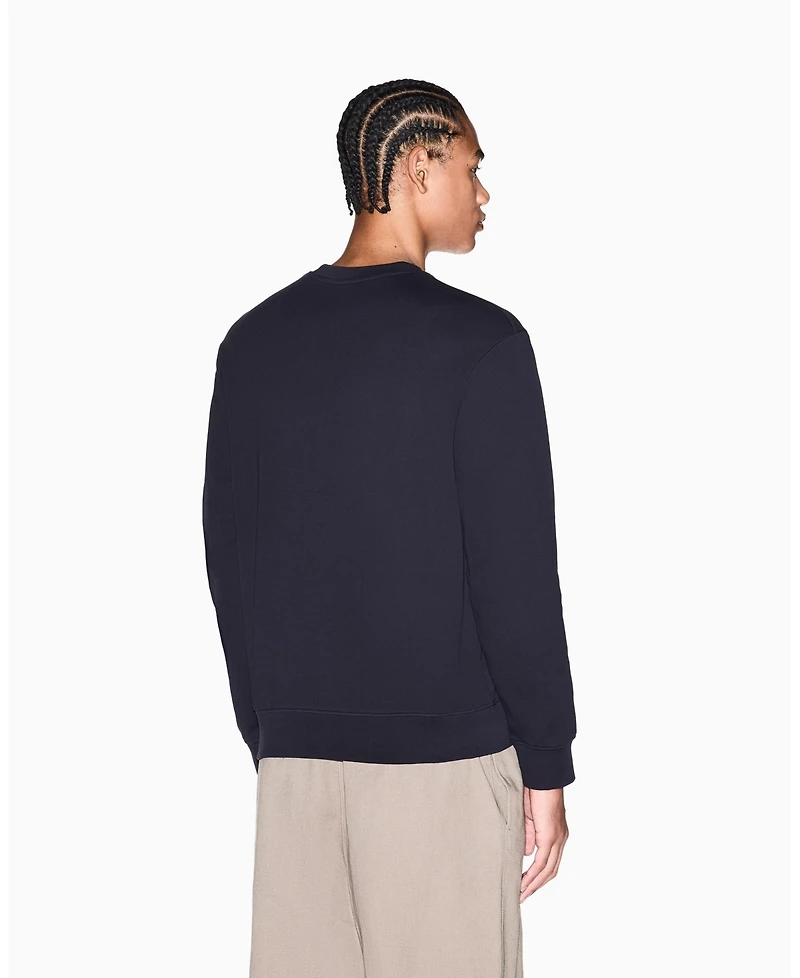 A|X Armani Exchange Men's Fleece Retro Crewneck