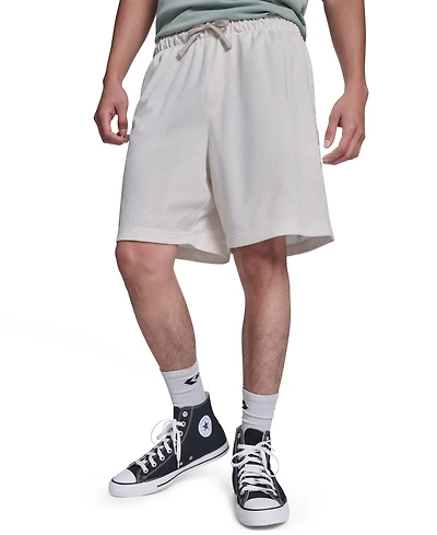 Converse Men's Regular-Fit Star Mesh Shorts