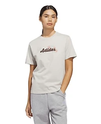 adidas Women's Wester Florals Graphic T-Shirt