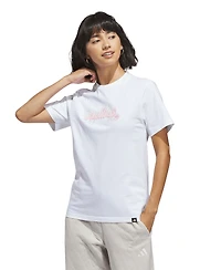 adidas Women's Wester Florals Graphic T-Shirt