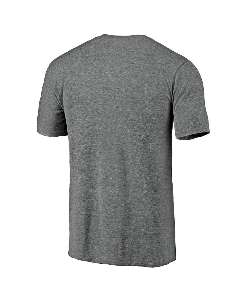 Fanatics Men's Heather Gray Hockey Canada Drop the Gloves Tri-Blend T-Shirt