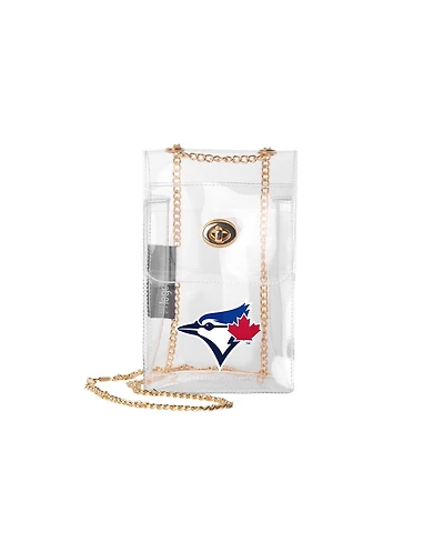 Logo Brands Toronto Blue Jays Clear Essential Crossbody Purse