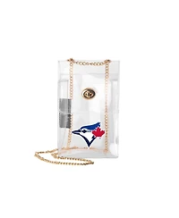 Logo Brands Toronto Blue Jays Clear Essential Crossbody Purse