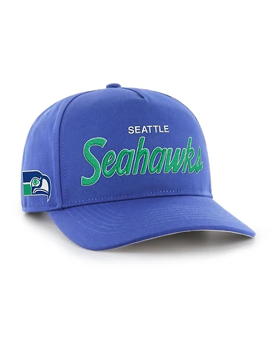 '47 Brand Men's Royal Seattle Seahawks Crosstown Throwback Hitch Adjustable Hat