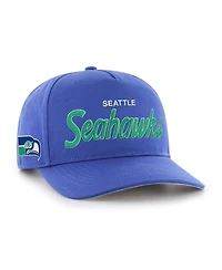 '47 Brand Men's Royal Seattle Seahawks Crosstown Throwback Hitch Adjustable Hat