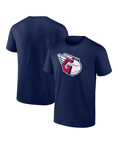 Logo Athletic Men's Navy Cleveland Guardians T-Shirt